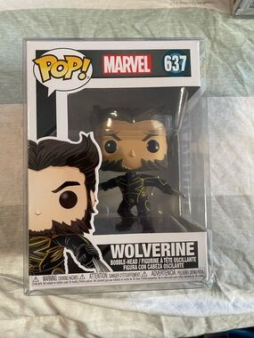 Marvel Wolverine Funko Pop - Black & Gold Accent